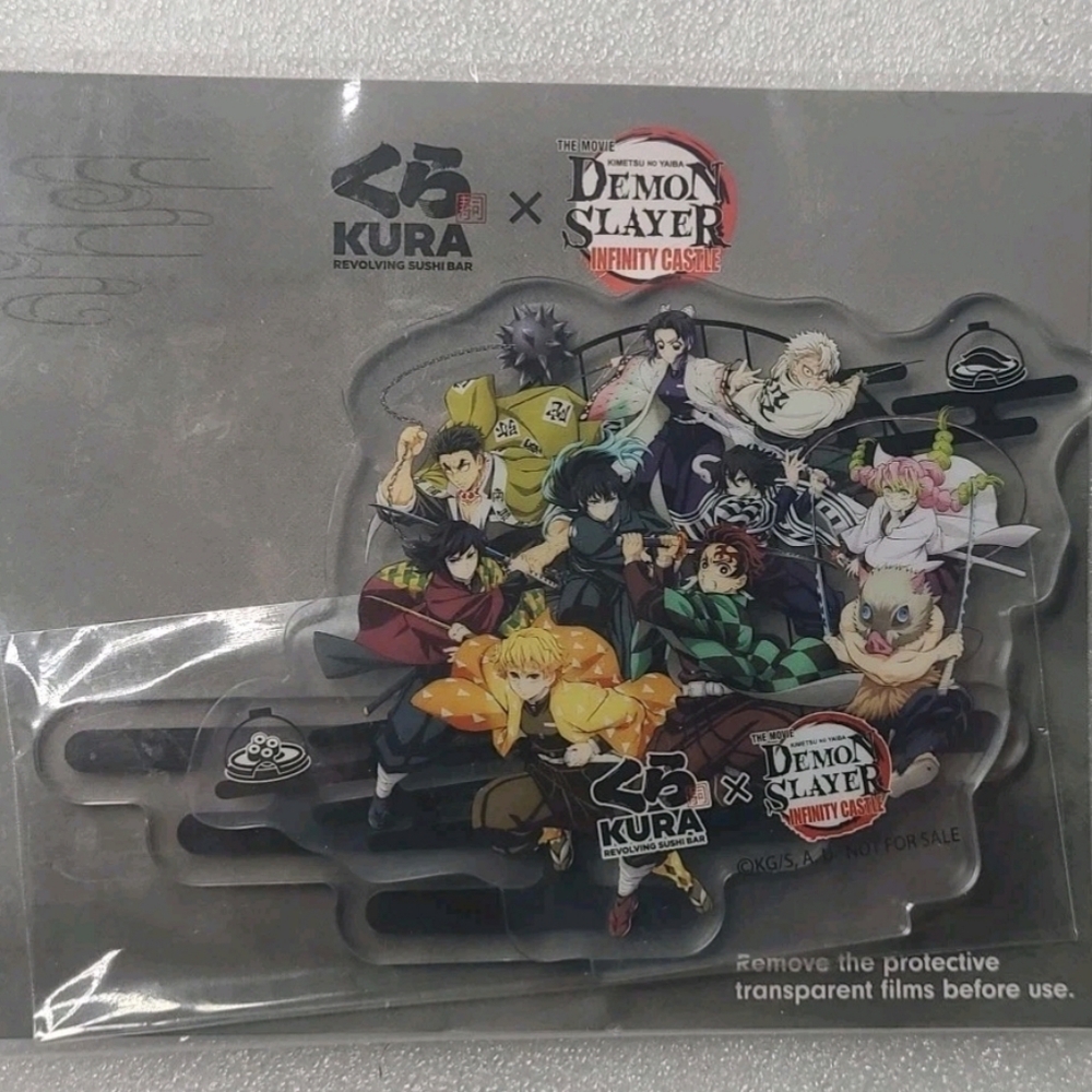Kura Sushi x Demon Slayer Kimetsu no Yaiba Infinity Castle Acrylic Stand